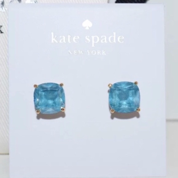 NWT Kate Spade Turquoise Stud Earrings - Picture 3 of 4